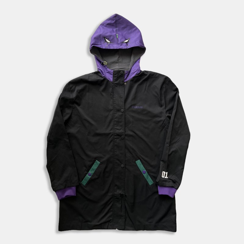 【Caravan EVA】新世紀福音戰士官方授權周邊產品- 步行登山雨衣 - 男夾克/外套 - 聚酯纖維 多色