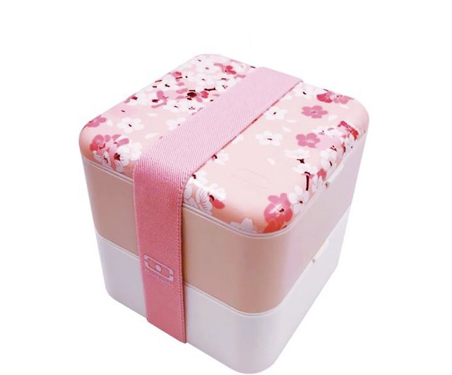 MONBENTO-Original Square Bento Box-Dream Pink Cherry - Shop monbento-tw Lunch  Boxes - Pinkoi