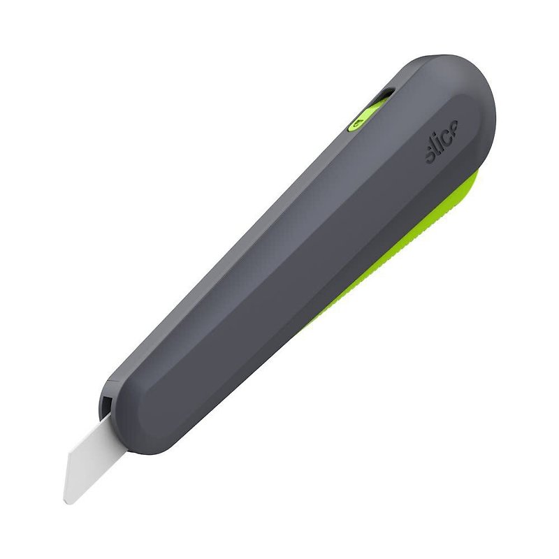 【Slice】握壓式多用途陶瓷切刀-自動回彈 - 剪刀/拆信刀 - 其他材質 黑色