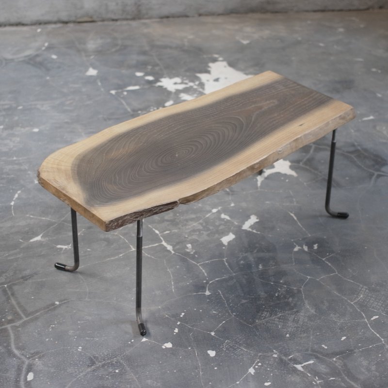 wood iron table 33*81*36 - 餐桌/書桌 - 木頭 咖啡色