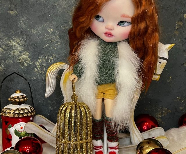 Handcrafted Ooak Blythe Doll With Unique Features - Perfect For