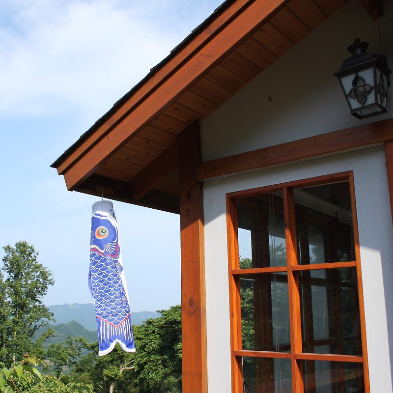 日式鯉魚旗90CM (藍) - 擺飾/家飾品 - 聚酯纖維 藍色