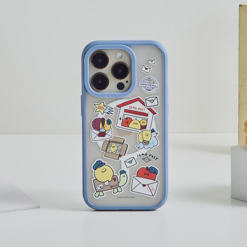 TOYSELECT Second Morning郵差生活貼紙極光霧透MagSafe iPhone手機殼