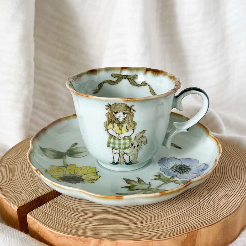 カップとソーサー - 茶壺/茶杯/茶具 - 瓷 白色