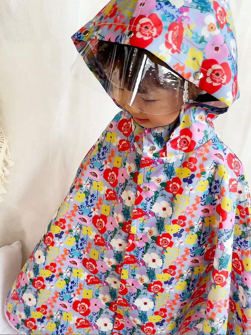 好美的雨衣-花兒朵朵 - 兒童雨衣/雨具 - 其他人造纖維 多色
