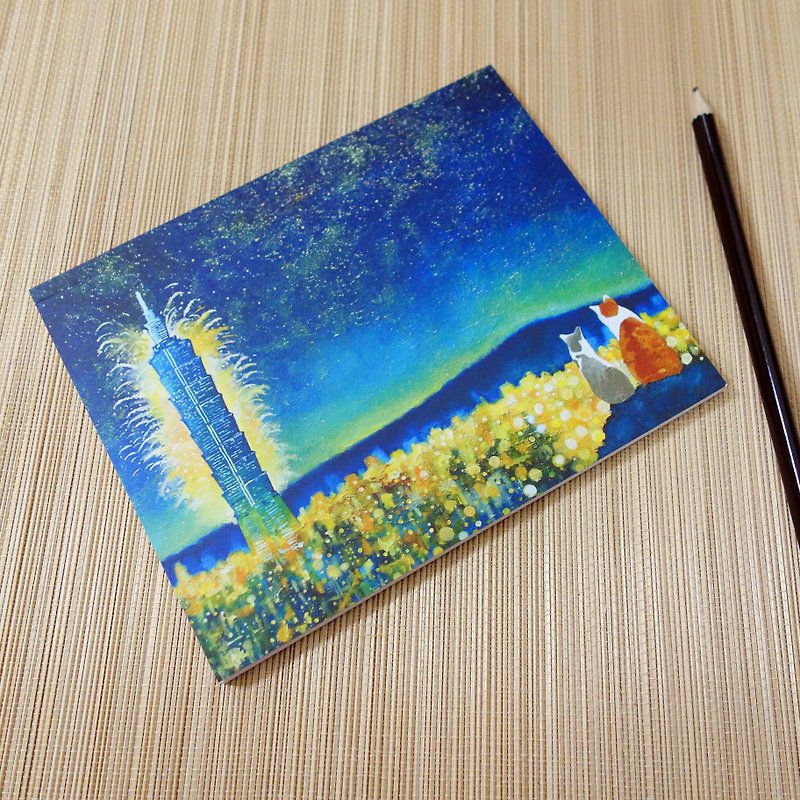【Taiwanese Artist-Lin Zongfan】Notebook-Welcome to New Happiness - สมุดบันทึก/สมุดปฏิทิน - กระดาษ 