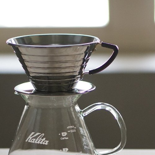 Kalita 【日本】Kalita│185系列 不鏽鋼 蛋糕型濾杯