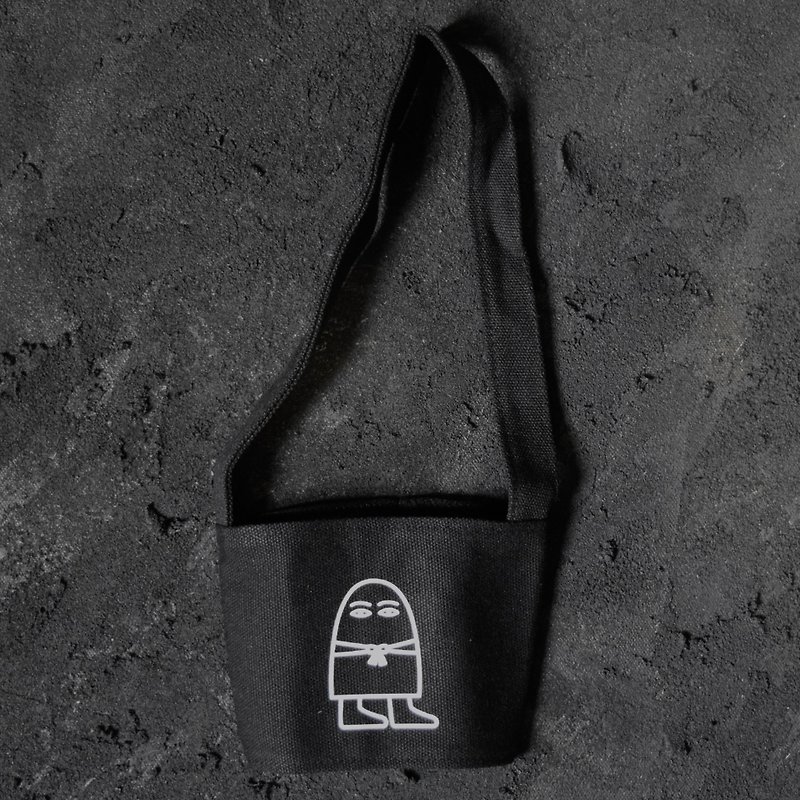 Egyptian Civilization Series/The Unknown God Mejed/Drink Bags and Cups - Beverage Holders & Bags - Cotton & Hemp Black