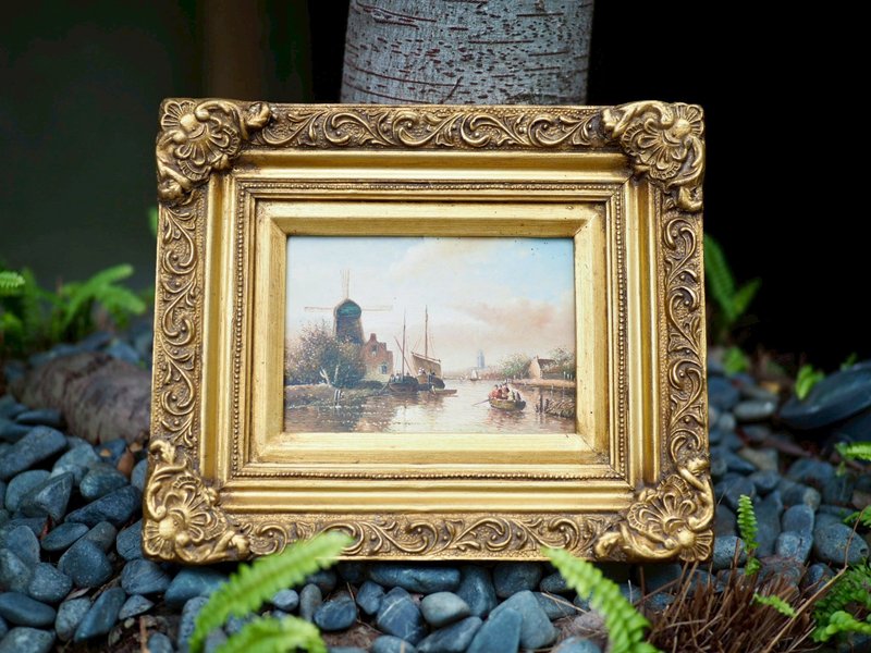 美麗老油畫 -風景 - 擺飾/家飾品 - 其他材質 