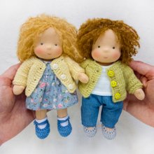 ウォルドルフ人形　55センチ　バスケット　まとめ売り　中古 ウォルドルフ人形 55センチ バスケット まとめ売り 中古 人形