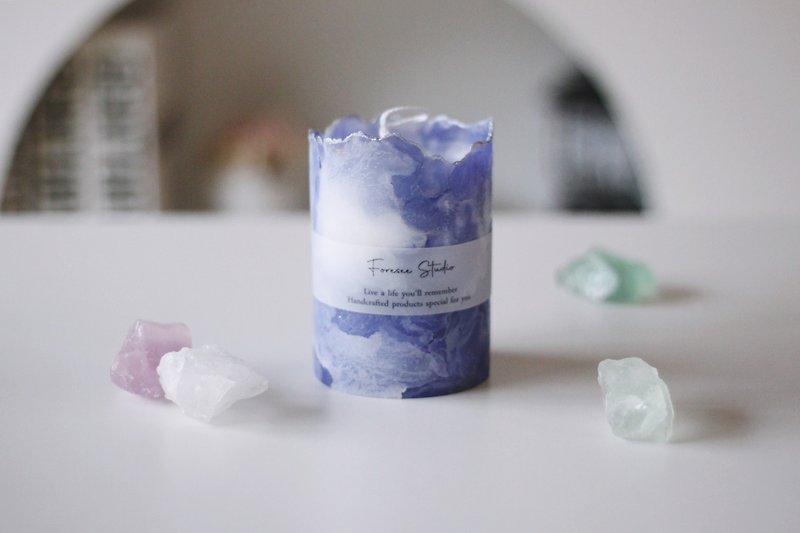 Japanese candle design | Marble Container Candle marble container candle - Candles/Fragrances - Wax 