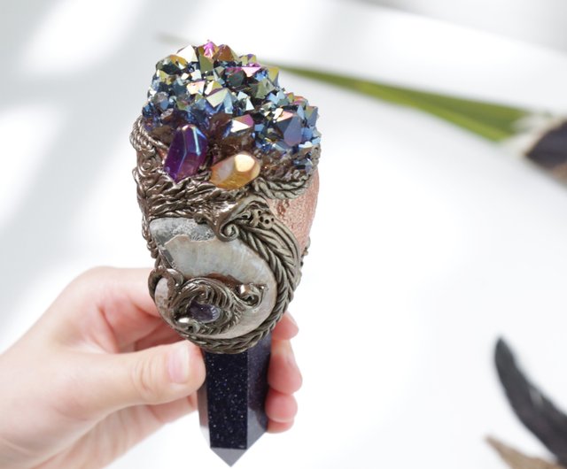 エンジェル ワンド ブルーサンドストーン エンジェル ワンド ブルーサンドストーン