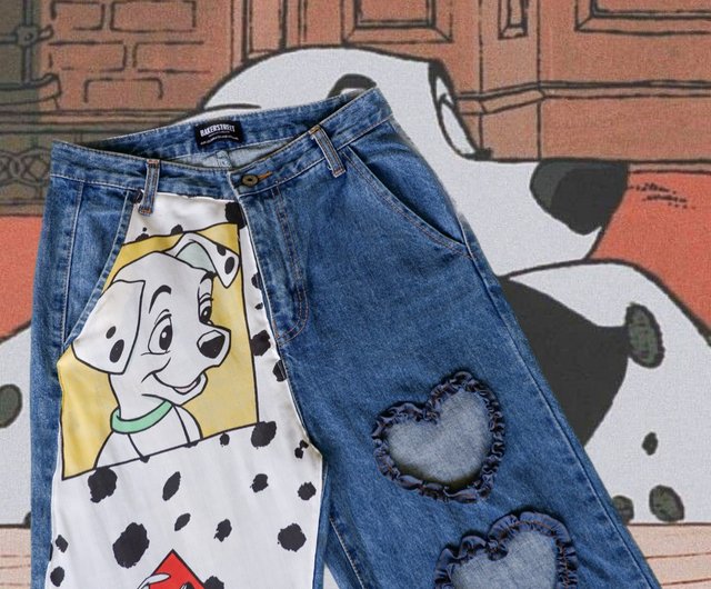 CASSIE JEANS 101 dalmatians - Shop magnolia coco Men's Pants