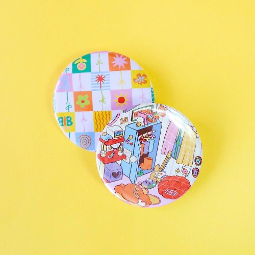 daddy & the muscle academy DADDY | Daddy Pocket Mirror, portable mirror, new pattern, super cute colors.
