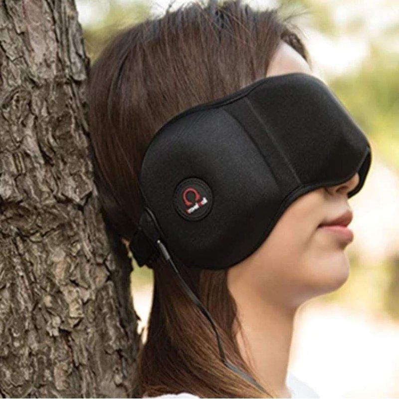 3D 睡眠眼罩|耳機 - 耳機/藍牙耳機 - 塑膠 黑色