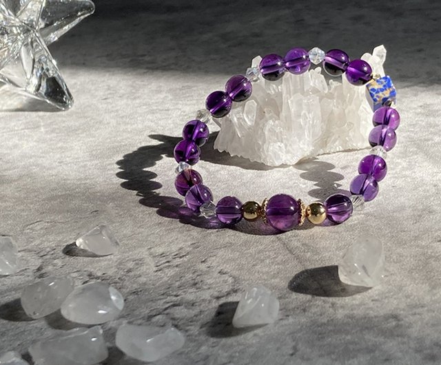 Amethyst on sale crystal bracelet