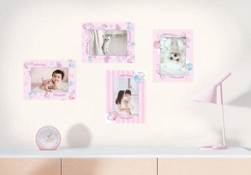 Quickfilm QuickFilm 靜電無痕相框貼 (4R Little Twin Star相框貼8張)