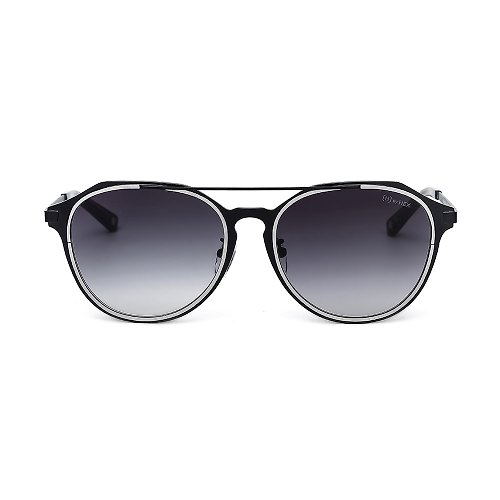 HEX Eyewear 墨鏡 | 太陽眼鏡 | 經典黑色飛行員 | 台灣製 | 金屬鏡框眼鏡