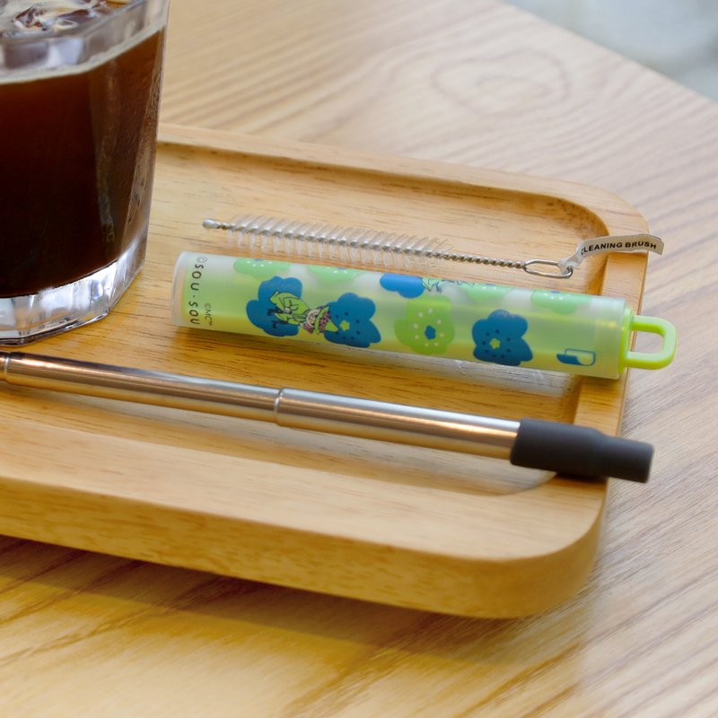 ecoStraw - Pinkoi x Moomin x SOU・SOU - Snufkin - Reusable Straws - Other Materials 