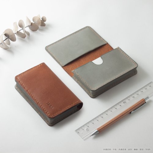 [JILLSTUART]★Color Matching Leather Business Card Holder Free color matching large capacity business card box