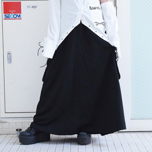激安超特価 最大80%オフ  日本の渋谷原宿パンクストリートブラックストリートスタイル スカート