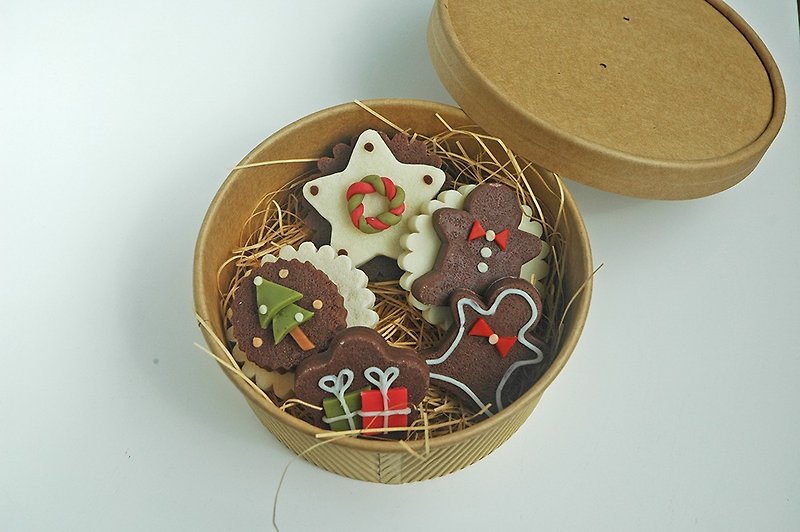 Merry Christmas-Biscuit Soap Gift Box (five into) #2018PinkoiXmas - Soap - Other Materials 