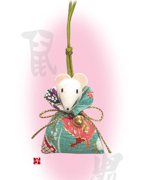 cococats 紙藝 十二生肖福袋 日本和紙 DIY材料包 鼠 J-5 001