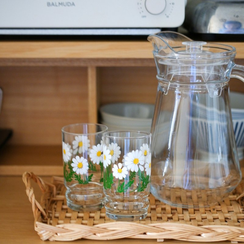 Japanese Showa flower glass - Cups - Glass 