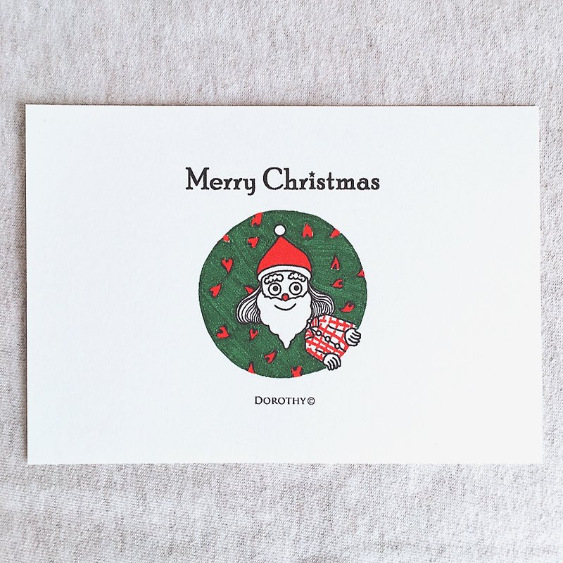 Christmas postcard - M5 - การ์ด/โปสการ์ด - กระดาษ หลากหลายสี