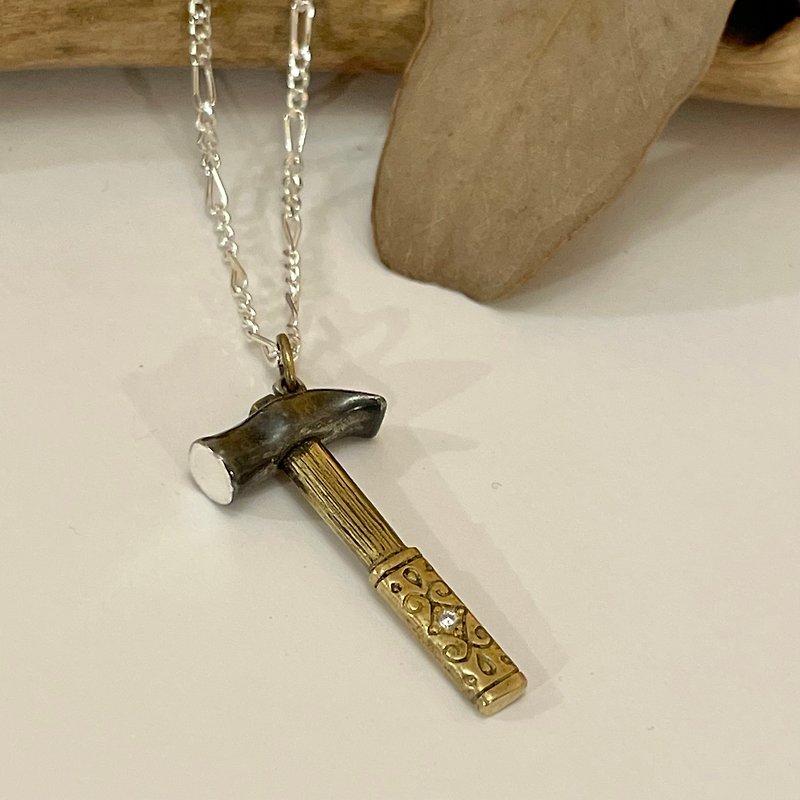 Doroly's Mysterious Hammer - Necklaces - Sterling Silver Silver