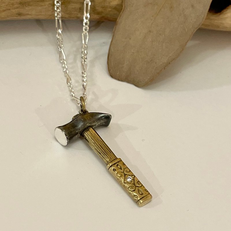 Doroly's Mysterious Hammer - Necklaces - Sterling Silver Silver