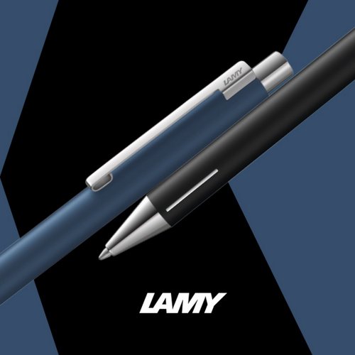 Lamy Econ Ballpoint Pen in Brushed Stainless Steel