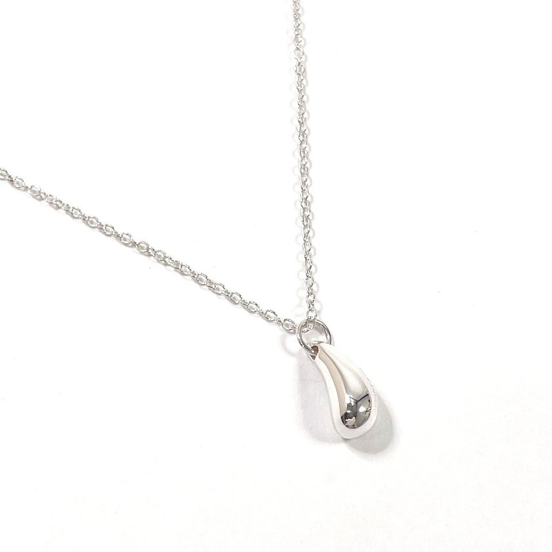 【日本直送 中古美品】ティファニー TIFFANY&Co. ネックレス ティアドロップ エルサペレッティ シルバー925 アクセサリー - 項鍊 - 純銀 銀色