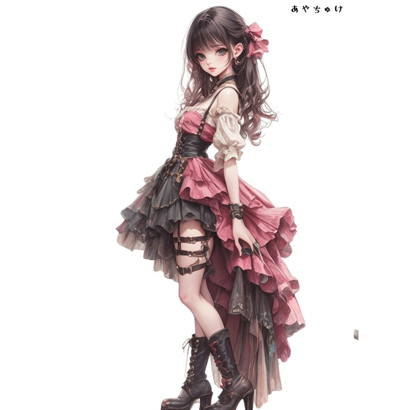 【5月下旬新作】07-087-0065 コラージュステッカー - 貼紙 - 紙 