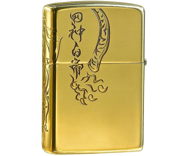 ZIPPO Official Flagship Store] Calm and Elegant (Black Ice Gold) Windproof  Lighter ZA-1-12 - Shop zippo Other - Pinkoi