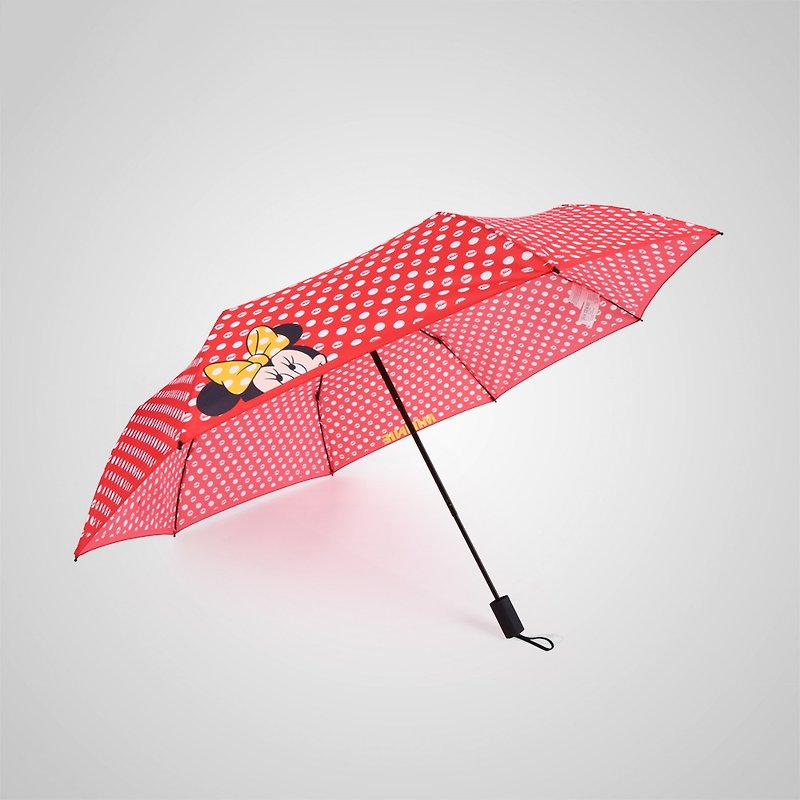 [ドイツのコボルド]ディズニーが正式に承認-雨と雨の傘-水玉模様のミニー-レッド - 傘・雨具 - その他の素材 レッド
