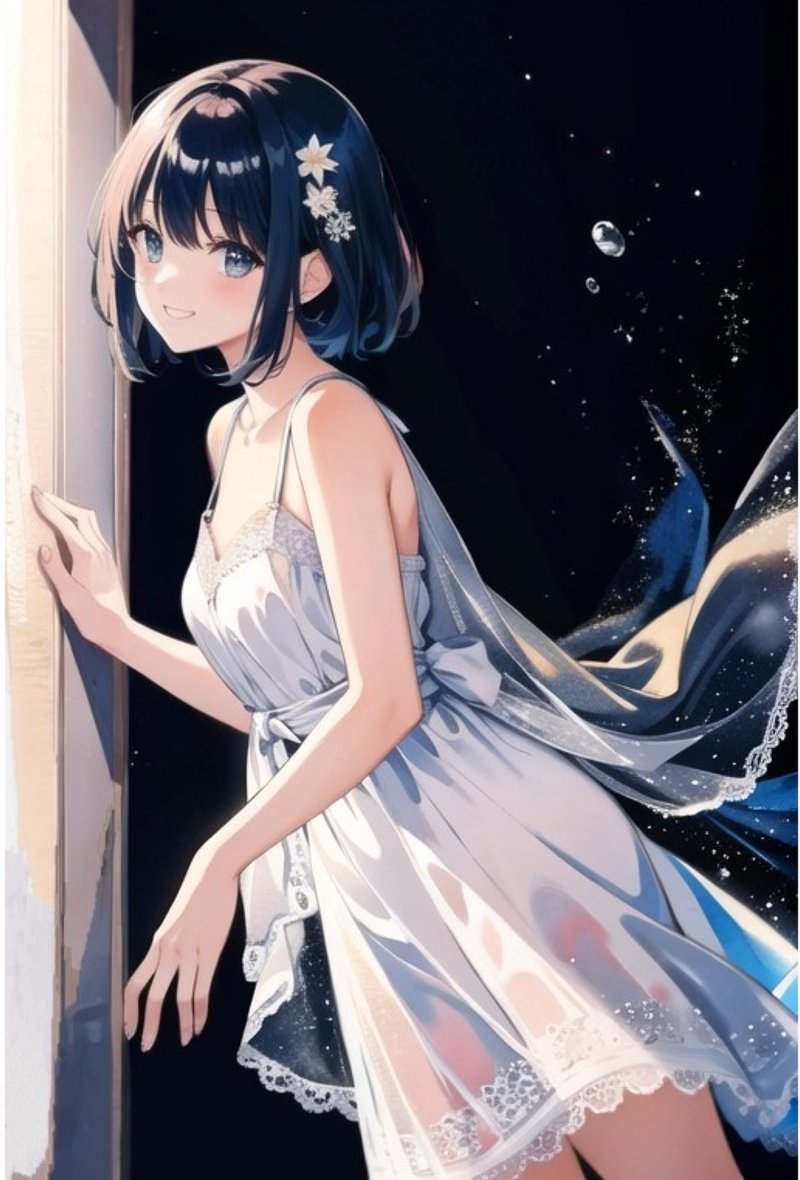 オリジナル人物ステッカー　No.220 - 貼紙 - 紙 