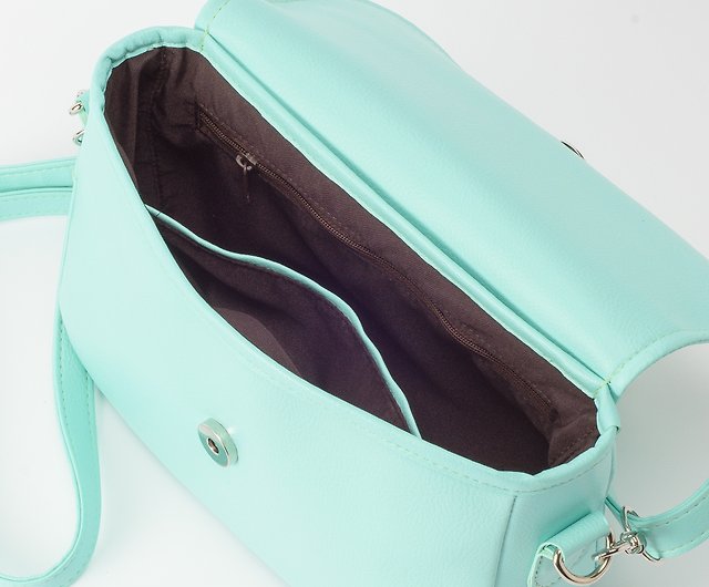 Rounded side backpack Tiffany Blue / Tiffany Blue - Shop spring