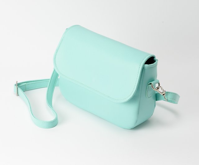 Rounded side backpack Tiffany Blue / Tiffany Blue - Shop spring
