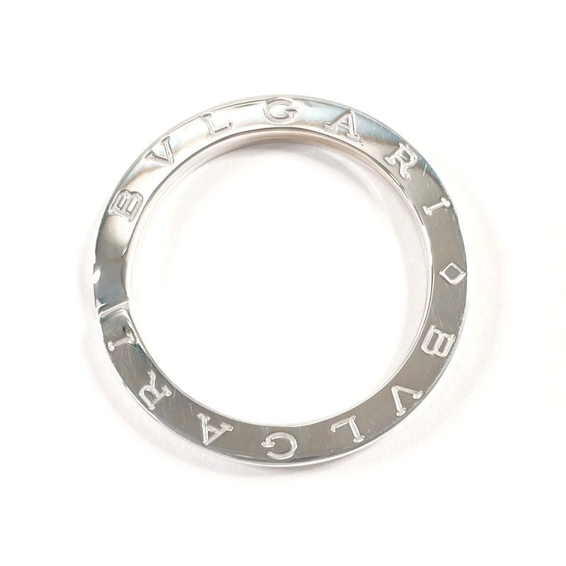 【日本直送 中古美品】ブルガリ BVLGARI キーリング キーホルダー ペンダントトップ ロゴ シルバー925 新品仕上げ済み - 鑰匙圈/鑰匙包 - 純銀 銀色
