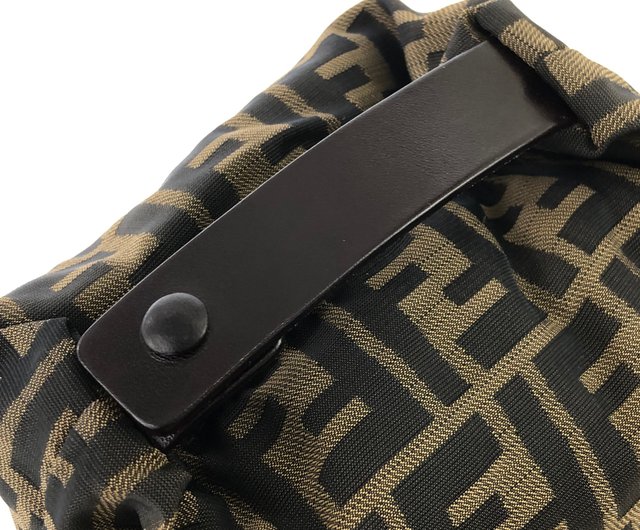 日本直送 名牌中古包 】FENDI フェンディ ズッカ ナイロン