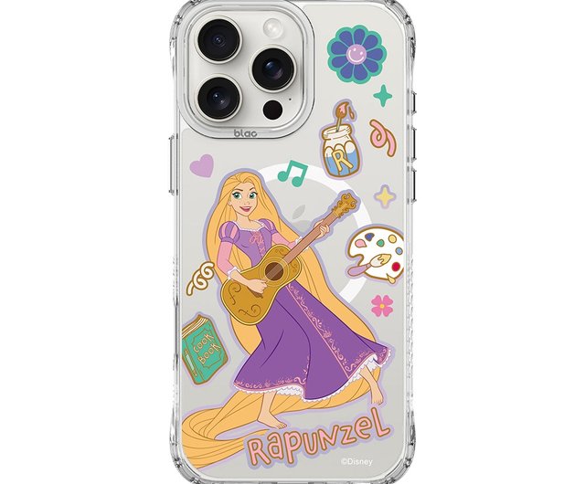 iPhoneケース ハンドメイド ディズニー プリンセス ディズニープリンセス - ラプンツェルイエロー防止・落下防止