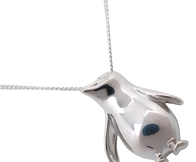 ティファニー　ペンギン ネックレス　シルバー　925 新品仕上げ済み 日本直送】ティファニー TIFFANY&Co. ペンギン ネックレス