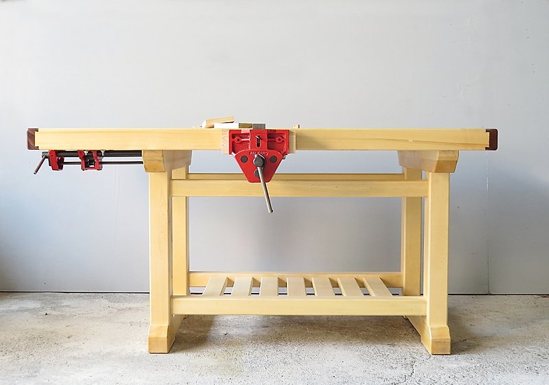 HO MOOD Deconstruction Series-Lacquered Woodworking Table - เฟอร์นิเจอร์อื่น ๆ - ไม้ สีส้ม