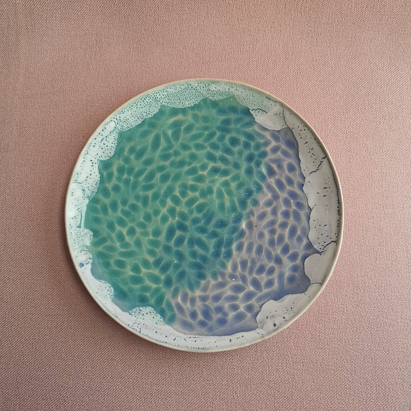 Ceramic  plate - Small Plates & Saucers - Pottery Multicolor