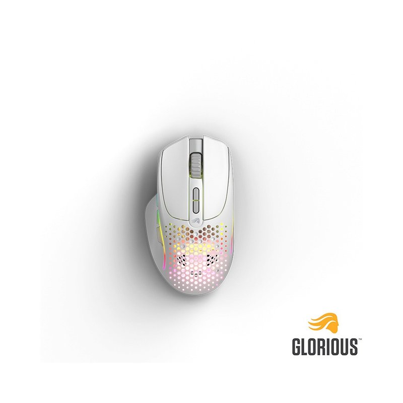 Glorious Model I 2 Wireless Optical Mouse Matte White - Standard Version - Computer Accessories - Plastic White