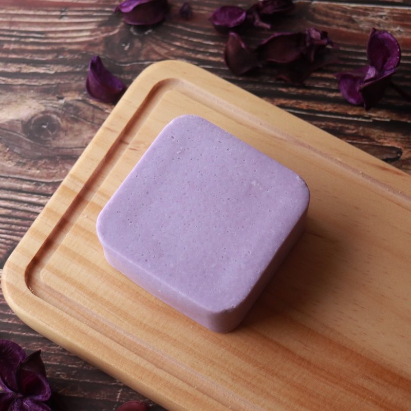 Lavender Lithospermum Hazelnut Conditioning Shampoo Soap Handmade Soap Soap Body Soap is good for washing and not sticky - 石けん - 寄せ植え・花 