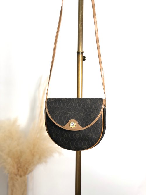 日本直送名牌中古包】Christian Dior ハニカム柄ショルダー