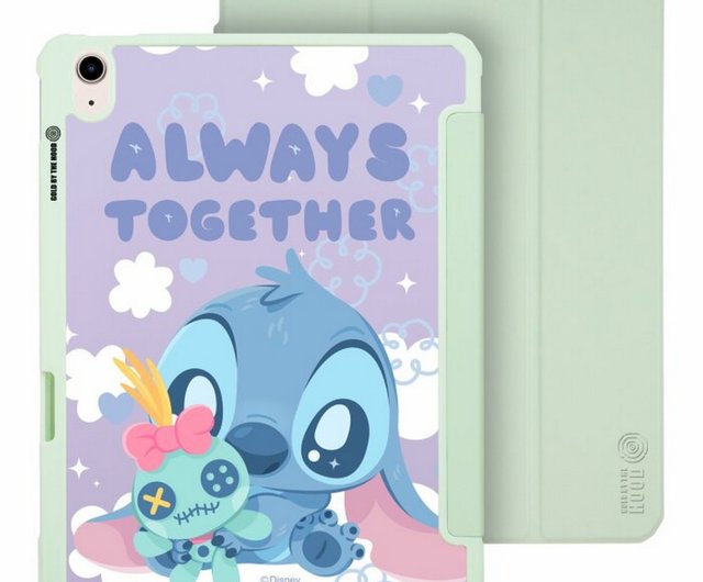 Disney Stitch iPad Air/Pro 2024mini7 取り外し可能落下防止