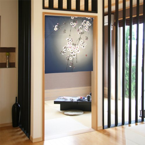 Moonstar House 星月屋 【預訂】日本製 宵櫻短門簾